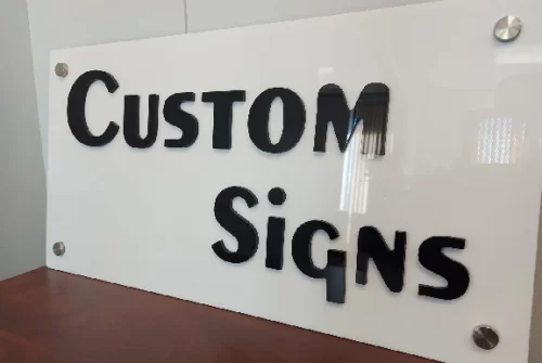 Custom Acrylic Sign Boards: The Perfect Solution for Stunning Business Signage